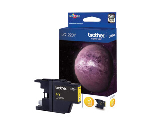 Brother LC1220Y - Gelb - original - Tintenpatrone
