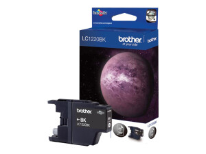 Brother LC1220BK - Schwarz - original - Tintenpatrone