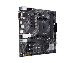 Asus Prime A520M -E - Motherboard - Micro ATX - Socket AM4 - AMD A520 chipset - USB 3.2 Gen 1, USB 3.2 Gen 2 - Gigabit LAN - Onboard graphic (CPU required)