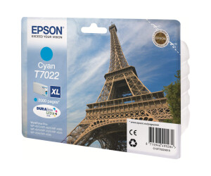 Epson T7022 - 21.3 ml - Größe XL - Cyan -...