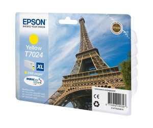 Epson T7024 - 21.3 ml - size XL - yellow - original