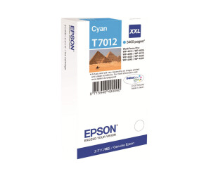 Epson T7012 - 34.2 ml - size XXL - cyan - original