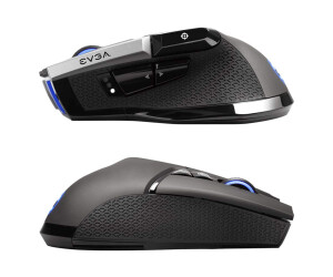 EVGA X20 - Maus - ergonomisch - optisch - 10 Tasten