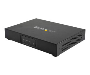 StarTech.com Videowand Controller (2x2, 4K 60Hz, HDMI 2.0, EDID, 1 In 4 Out Video Wall Verteiler, RS-232 Steuerung)