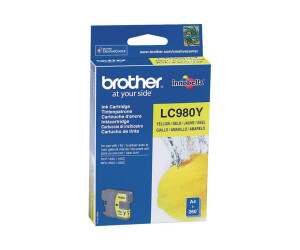 Brother LC980Y - Yellow - original - ink cartridge