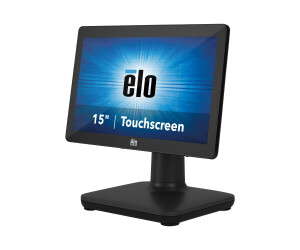 Elo Touch Solutions ELOPOS System I2 - All -in -One (complete solution) - 1 x Celeron J4105/1.5 GHz - RAM 4 GB - SSD 128 GB - UHD Graphics 600 - GIE - WLAN: 802.11a/b/n/ac , Bluetooth 5.0 - No operating system - Monitor: LED 39.6 cm (15.6 ")
