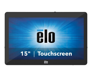 Elo Touch Solutions EloPOS System i2 - All-in-One (Komplettlösung) - 1 x Celeron J4105 / 1.5 GHz - RAM 4 GB - SSD 128 GB - UHD Graphics 600 - 1GbE - WLAN: 802.11a/b/g/n/ac, Bluetooth 5.0 - Win 10 IoT Enterprise LTSB 64-bit - Monitor: LED 39.6 cm (15.6")