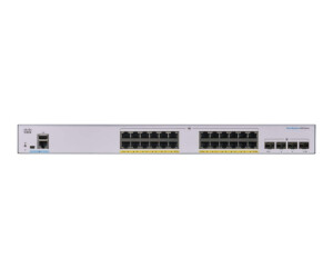 Cisco Business 250 Series CBS250-24P -4G - Switch - L3 - Smart - 24 x 10/100/1000 (POE+)