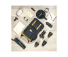 Mantona Luis - backpack for camera - nylon, leather