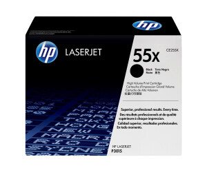 HP 55X - Hohe Ergiebigkeit - Schwarz - original -...