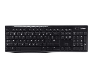 Logitech Wireless Keyboard K270 - keyboard - wireless