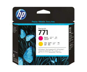 HP 771 - Gelb, Magenta - Druckkopf - für DesignJet...