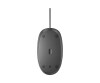 HP 125 - mouse - wired - USB - black (pack with 120)