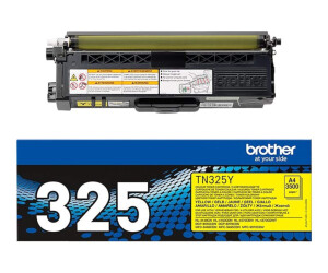 Brother TN325Y - Gelb - original - Tonerpatrone