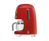 SMEG 50s Style DCF02RUDE - coffee machine - 10 cups