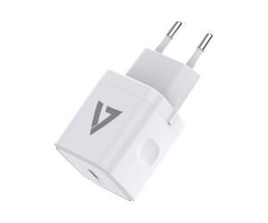 V7 power supply - 20 watt - PD (USB -C) - On cable:...