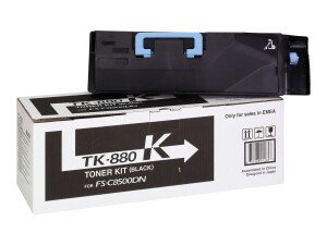 Kyocera TK 880K - Schwarz - original - Tonerpatrone