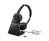 Jabra Evolve 75+ UC Stereo - Headset - On-Ear