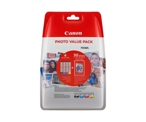 Canon CLI-571 C/M/Y/BK Photo Value Pack - 4er-Pack