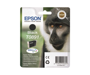Epson T0891 - 5.8 ml - Schwarz - Original -...