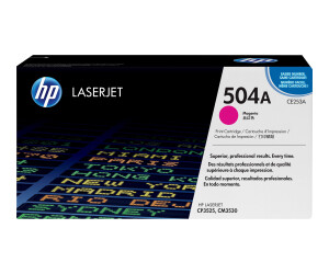 HP 504A - Magenta - original - LaserJet - Tonerpatrone...