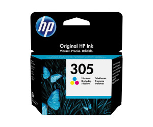 HP 305 - 2 ml - color (cyan, magenta, yellow) - original