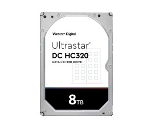 WD Ultrastar DC HC320 HUS728T8TALE6L1 - Festplatte - verschlüsselt - 8 TB - intern - 3.5" (8.9 cm)