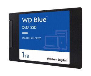 WD Blue 3D NAND SATA SSD WDS100T2B0A - 1 TB SSD - intern - 2.5" (6.4 cm)