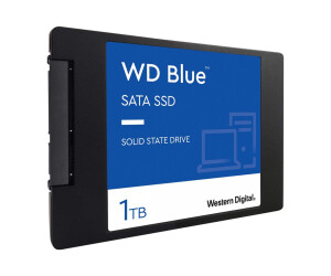 WD Blue 3D NAND SATA SSD WDS100T2B0A - 1 TB SSD - intern - 2.5" (6.4 cm)