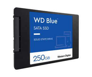 WD Blue 3d Nand Sata SSD WDS250G2B0A - Solid -State -Disk - 250 GB - Internal - 2.5 "(6.4 cm)