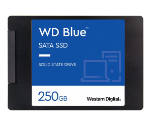 WD Blue 3d Nand Sata SSD WDS250G2B0A - Solid -State -Disk - 250 GB - Internal - 2.5 "(6.4 cm)