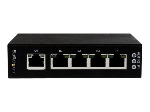 StarTech.com 5 Port Unmanaged Industrieller Gigabit...