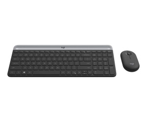 Logitech Slim Wireless Combo MK470 - Tastatur-und-Maus-Set