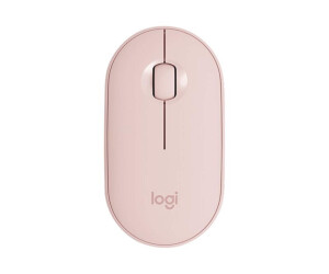 Logitech Pebble M350 - Mouse - Visually - 3 keys -...