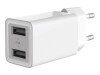 Conceptronic ALTHEA - Netzteil - 12 Watt - 2 Ausgabeanschlussstellen (USB)
