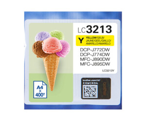 Brother LC3213Y - Yellow - original - ink cartridge