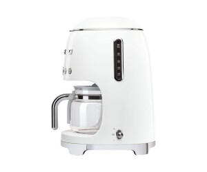 SMEG 50s Style DCF02Wheu - coffee machine - 10 cups
