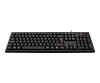 V7 KU200UK - keyboard - PS/2, USB - GB - black
