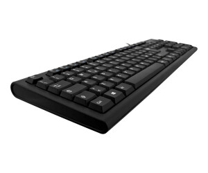 V7 CKU200ES - Tastatur-und-Maus-Set - PS/2, USB