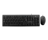 V7 CKU200ES - Tastatur-und-Maus-Set - PS/2, USB
