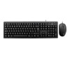 V7 CKU200ES - Tastatur-und-Maus-Set - PS/2, USB