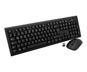 V7 CKW200de-keyboard and mouse set-wireless