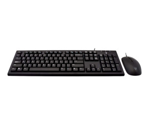 V7 CKU200US-E-keyboard and mouse set-PS/2, USB