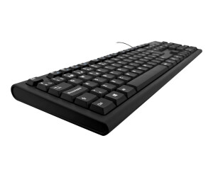 V7 KU200ES - Tastatur - PS/2, USB - Spanisch