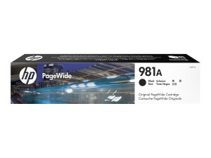 HP 981A - 106 ml - Schwarz - original - PageWide