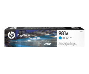 HP 981A - 70 ml - Cyan - Original - PageWide