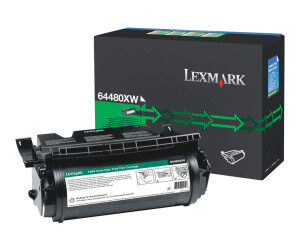Lexmark Besonders hohe Ergiebigkeit - Schwarz