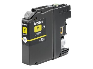 Brother LC121Y - Gelb - original - Tintenpatrone