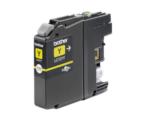 Brother LC121Y - Gelb - original - Tintenpatrone