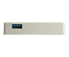 StarTech.com US1GC301AUW USB Netzwerkadapter (Ethernet Adapter mit extra USB Anschluss, USB 3.0, Thunderbolt 3 komp.)